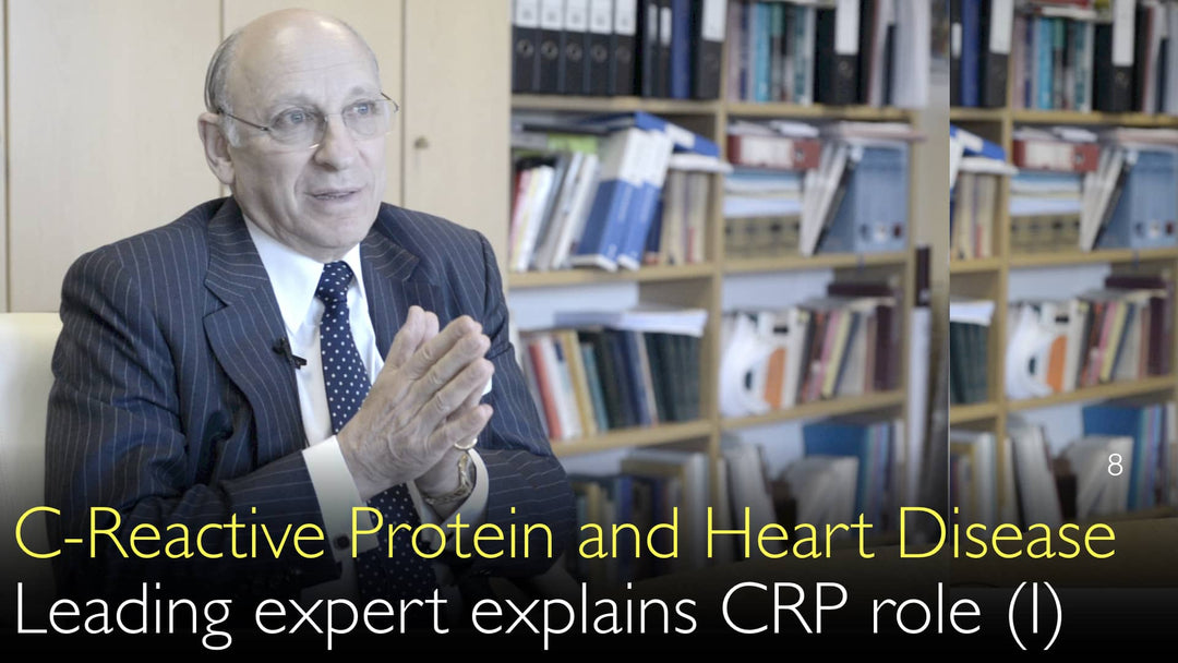 Proteína C Reactiva y Cardiopatía. Un experto líder explica el papel de la PCR. Parte 1 de 2. 8