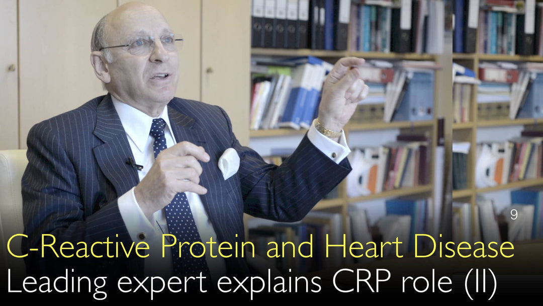 Proteína C Reactiva y Cardiopatía. Un experto líder explica el papel de la PCR. Parte 2 de 2. 9