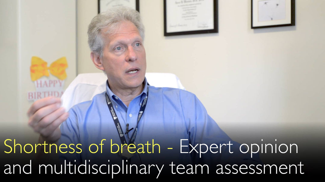 Dificultad respiratoria. Segunda opinión médica especializada. Evaluación por un equipo multidisciplinar. 6