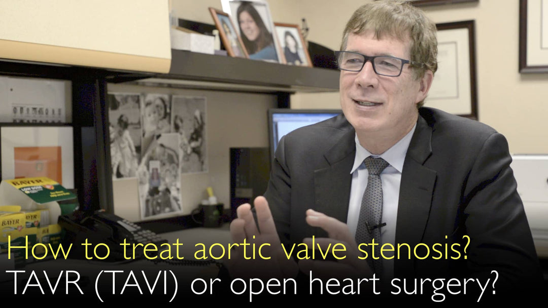 ¿Cómo se trata la estenosis aórtica? ¿Implante valvular aórtico transcatéter (TAVI) o cirugía cardíaca abierta? 1