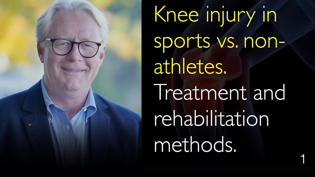 Lesión de rodilla en deportistas frente a no deportistas. Métodos de tratamiento y rehabilitación. 1