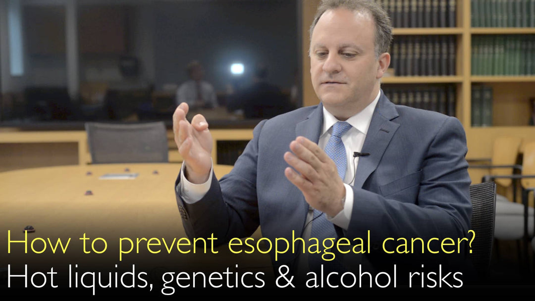 ¿Cómo prevenir el cáncer de esófago? Riesgos de las bebidas calientes, factores genéticos, alcohol. 9