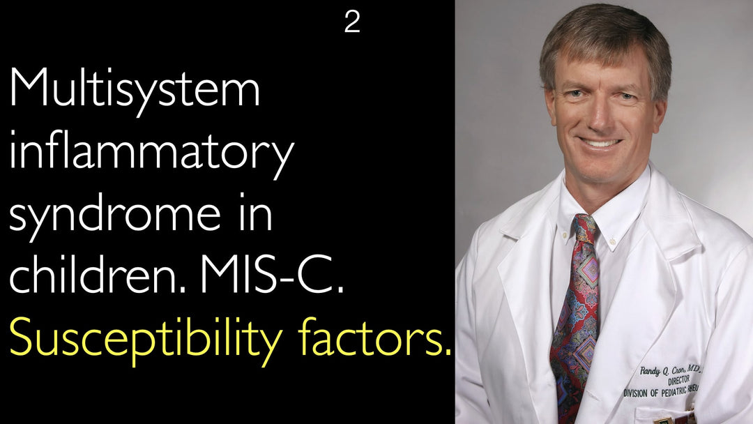 Síndrome inflamatorio multisistémico en niños. MIS-C (síndrome inflamatorio multisistémico en niños). Factores de susceptibilidad. 2