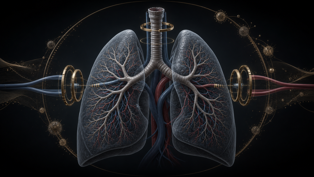 Original medical illustration for: Lung Transplantation: A Comprehensive Guide for Patients