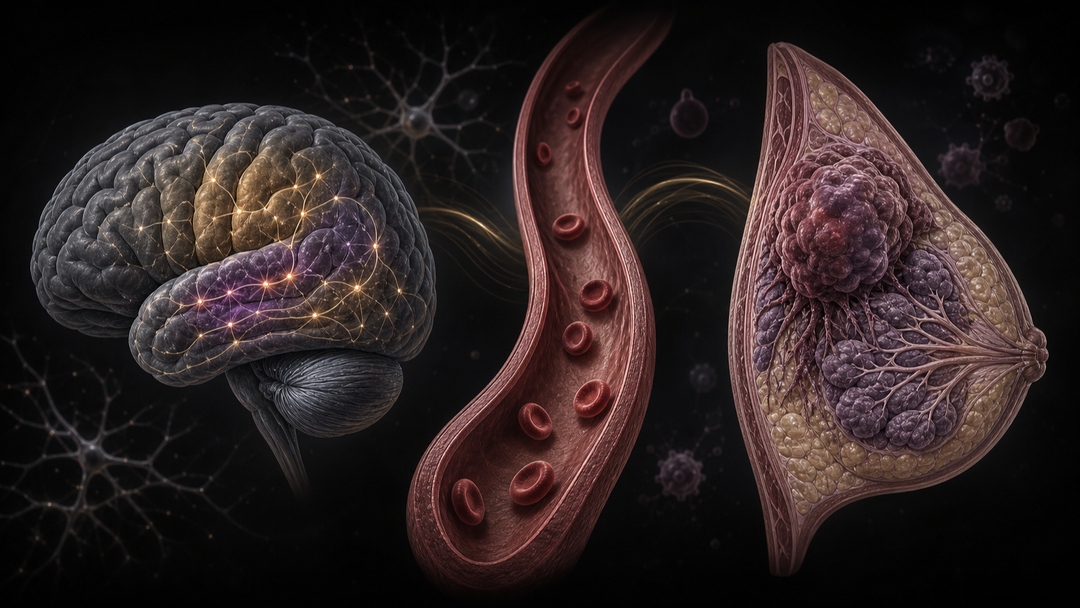 Original medical illustration for: Understanding a Complex Case: A 59-Year-Old Woman with Aphasia, Anemia, and a Large Breast Mass. c10