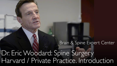 Dr. Eric Woodard. Especialista en cirugía de columna y lesiones medulares. Biografía. 0