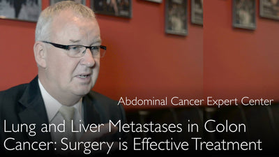 Tratamiento de las metástasis pulmonares en el cáncer colorrectal. 6
