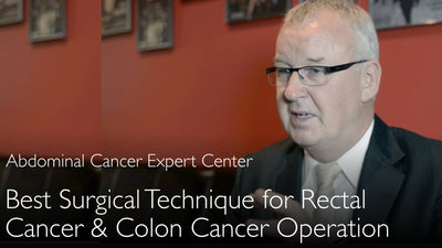 Opciones quirúrgicas para el cáncer de colon. Mejor tratamiento para el cáncer colorrectal. 8