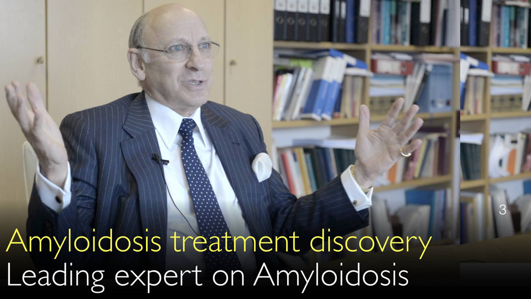 Descubrimiento del tratamiento de la amiloidosis. Experto líder en terapia de amiloidosis. 3. [Partes 1 y 2]