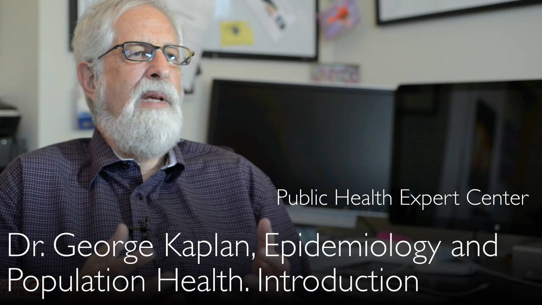 Dr. George A. Kaplan, PhD. Epidemiólogo social. Experto en salud pública. Biografía. 0
