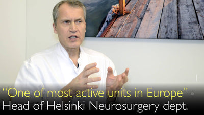 "Somos una de las clínicas de neurocirugía cerebral y espinal más activas de Europa".