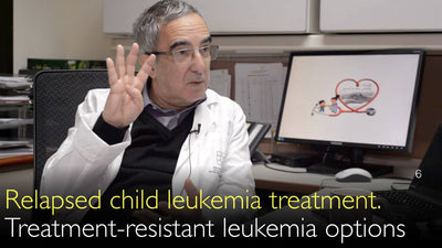 Leucemia infantil recidivante. Opciones terapéuticas para la leucemia resistente al tratamiento. Inmunoterapia. 6
