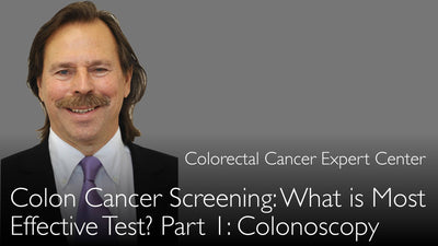 Cribado del cáncer de colon. ¿Qué prueba es más eficaz? Parte 1 de 2. Colonoscopia. 1-1