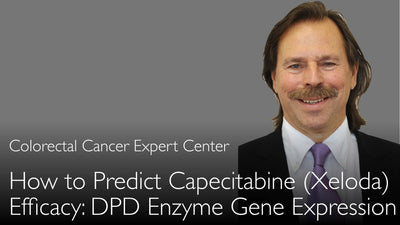 Predicción de la eficacia del tratamiento con capecitabina (Xeloda). Expresión génica de la enzima DPD (dihidropirimidina deshidrogenasa) en cáncer de colon. 5-2