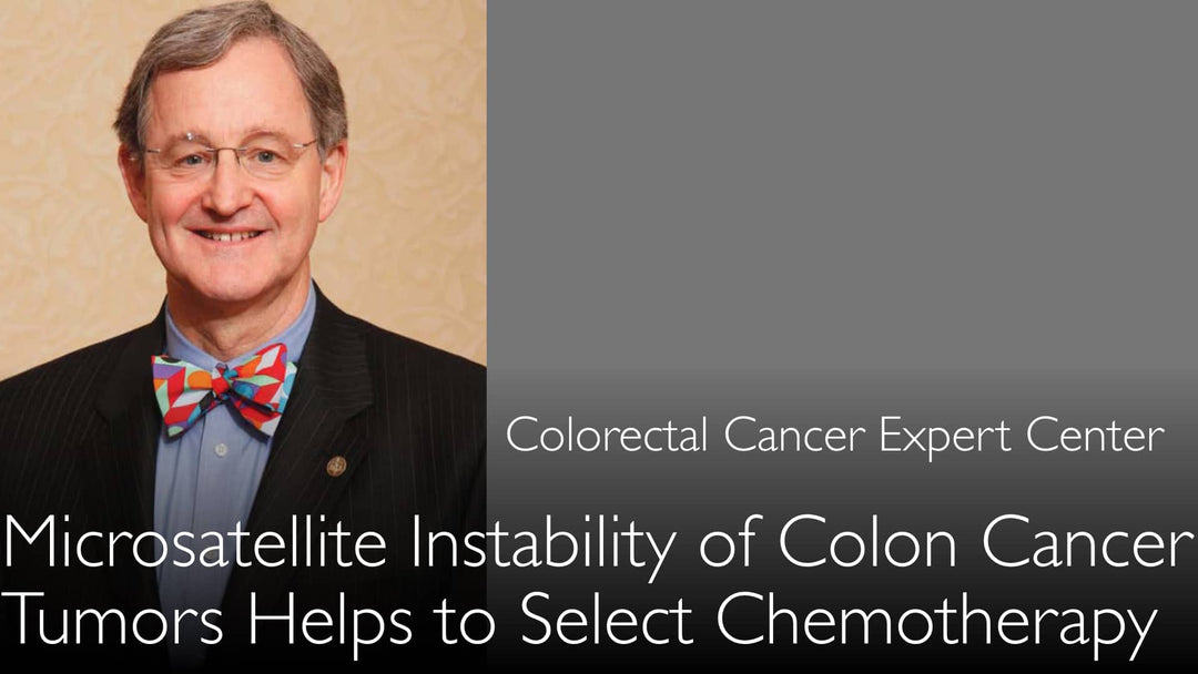 Cáncer colorrectal. Terapia de medicina de precisión. Inestabilidad de microsatélites. 7