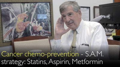 Prevención del cáncer con medicamentos. Estrategia de E.A.M. (Estatinas, Aspirina, Metformina). Estatinas, Aspirina, Metformina. 5