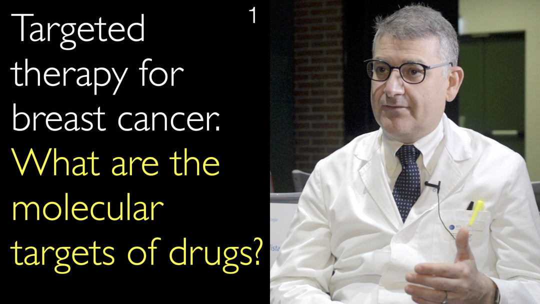 Terapia dirigida para el cáncer de mama. ¿Cuáles son las dianas moleculares de los medicamentos? 1