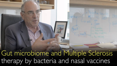 Microbioma intestinal y esclerosis múltiple. Tratamiento de la esclerosis múltiple mediante bacterias y vacunas nasales. 5
