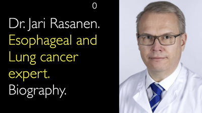 Dr. Jari Rasanen. Experto en cáncer de esófago y cáncer de pulmón. Biografía. 0