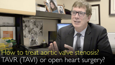 ¿Cómo se trata la estenosis aórtica? ¿Implante valvular aórtico transcatéter (TAVI) o cirugía cardíaca abierta? 1