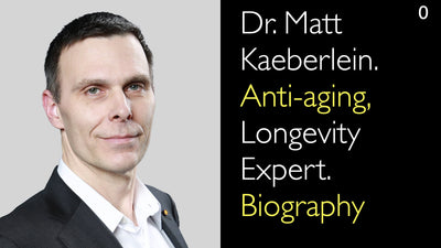 Dr. Matt Kaeberlein. Experto en Antienvejecimiento y Longevidad. Biografía. 0