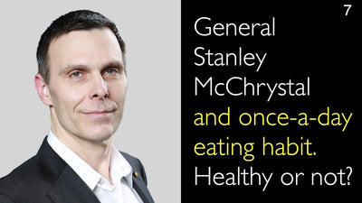 El general Stanley McChrystal y el hábito de comer una vez al día. ¿Es saludable o no? 7
