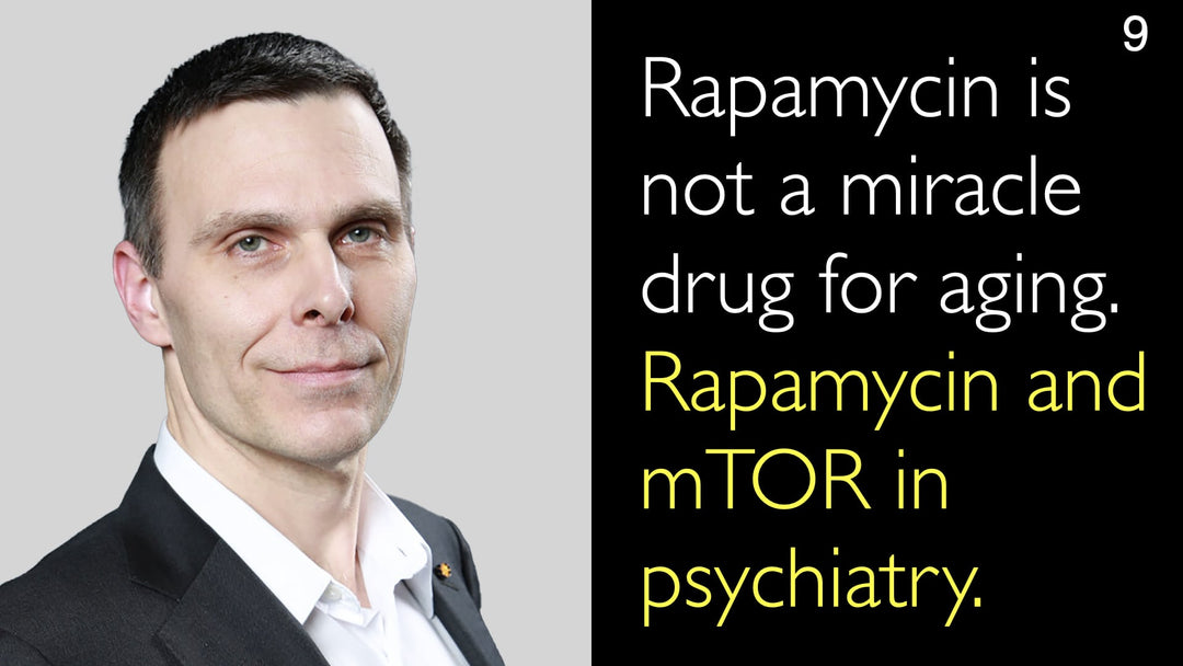 La rapamicina no es un medicamento milagroso para el envejecimiento. La rapamicina y la diana de rapamicina en mamíferos (mTOR) en psiquiatría. 9