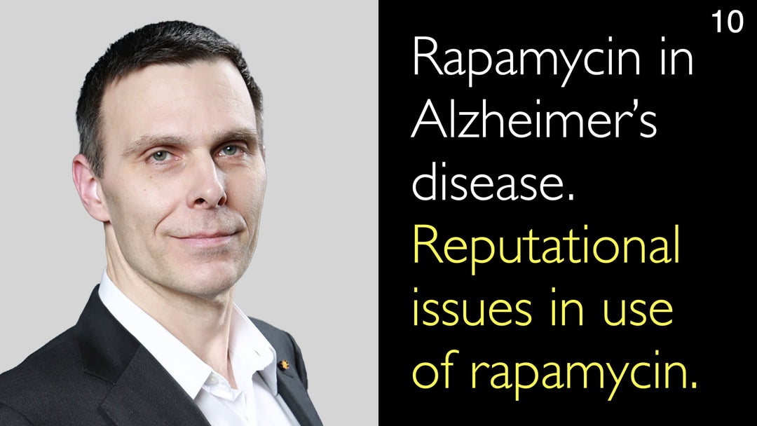 Rapamicina en la enfermedad de Alzheimer. Cuestiones de reputación en el uso de la rapamicina. 10