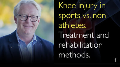 Lesión de rodilla en deportistas frente a no deportistas. Métodos de tratamiento y rehabilitación. 1