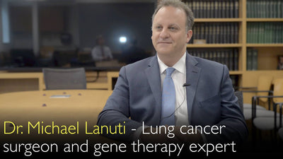 Dr. Michael Lanuti. Cirujano de cáncer de pulmón y cáncer de esófago. Experto en terapia génica oncológica. Biografía. 0