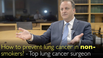 ¿Cómo prevenir el cáncer de pulmón en no fumadores? Lo explica un destacado cirujano oncológico torácico. 7