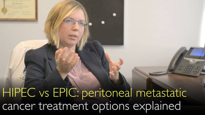 HIPEC frente a EPIC. Comparación del tratamiento del cáncer peritoneal metastásico.