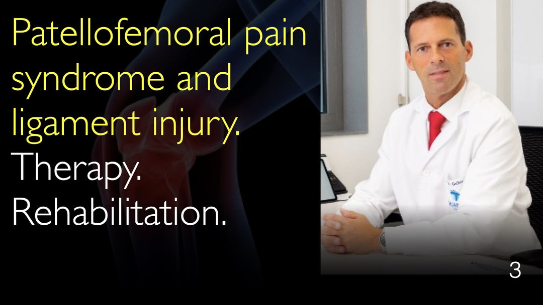 Síndrome de dolor patelofemoral y lesión ligamentosa. Tratamiento. Rehabilitación. 3