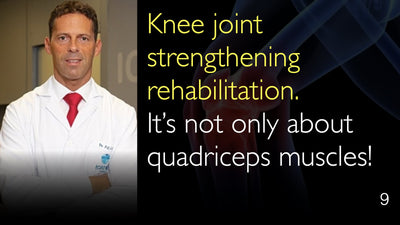 Rehabilitación para el fortalecimiento de la articulación de la rodilla. ¡No solo se trata de los músculos del cuádriceps! 9