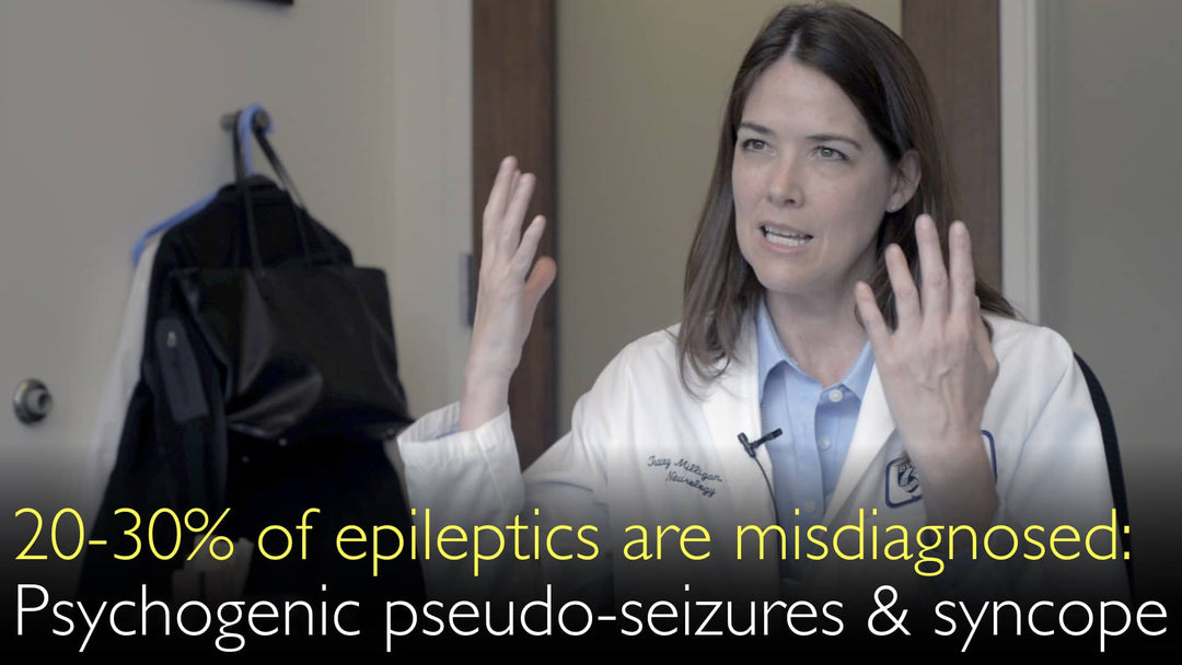 20-40% de los pacientes con epilepsia reciben un diagnóstico erróneo. Crisis epilépticas psicógenas. Síncope. 4