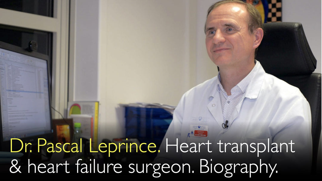 Dr. Pascal Leprince. Experto en trasplante cardíaco, cirugía cardíaca, insuficiencia cardíaca avanzada y ECMO (oxigenación por membrana extracorpórea). Biografía. 0