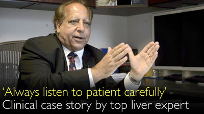 Escuche siempre al paciente con atención. Dos casos clínicos relatados por un experto hepatólogo de primer nivel. 10