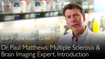 Dr. Paul M. Matthews. Experto en esclerosis múltiple y resonancia magnética cerebral. Biografía. 0