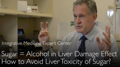 Cómo el azúcar daña el hígado. El azúcar equivale al alcohol. Dr. Robert Lustig. 3