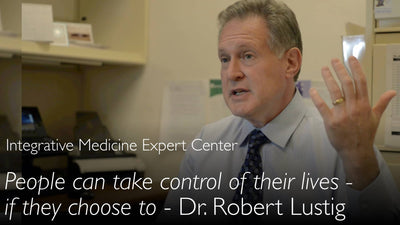 Las personas pueden tomar el control de sus vidas, si así lo deciden. Eminente experto en nutrición.