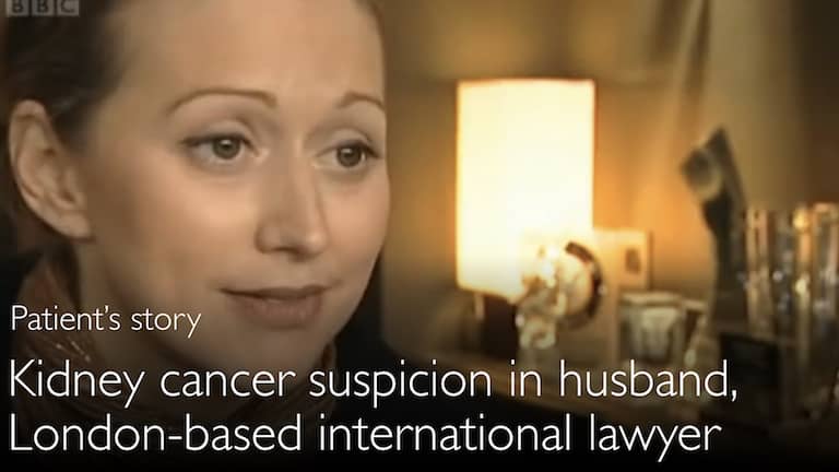 Testimonio de un cliente. Socio de un bufete de abogados internacional. Sospecha de cáncer.