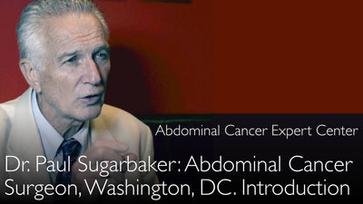 Dr. Paul Sugarbaker. Cirujano oncológico peritoneal. Inventor del Procedimiento Sugarbaker. Biografía. 0