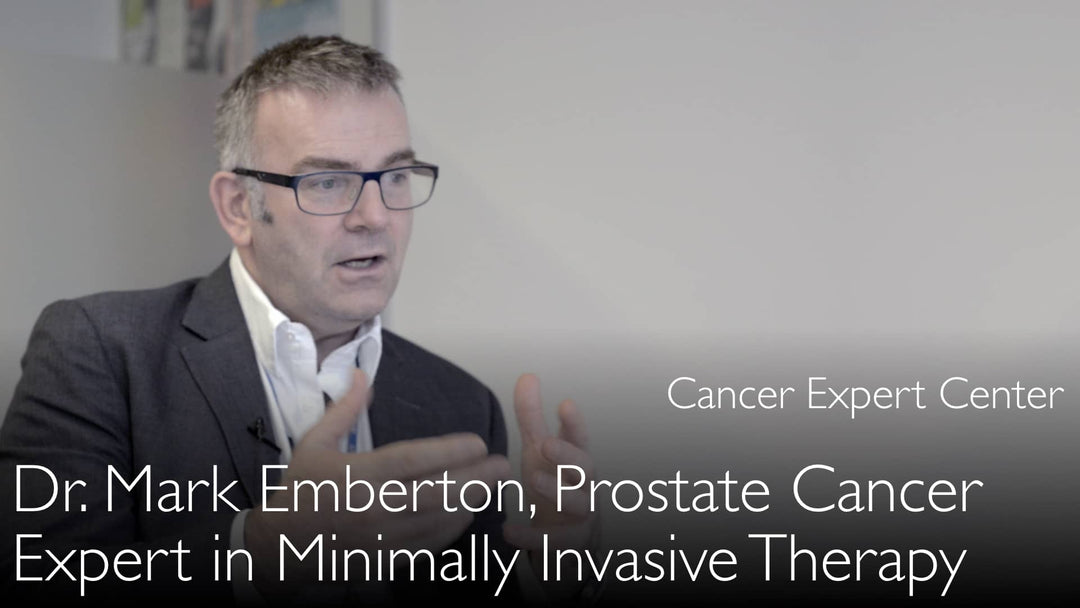 Dr. Mark Emberton. Experto en cáncer de próstata. Biografía. 0