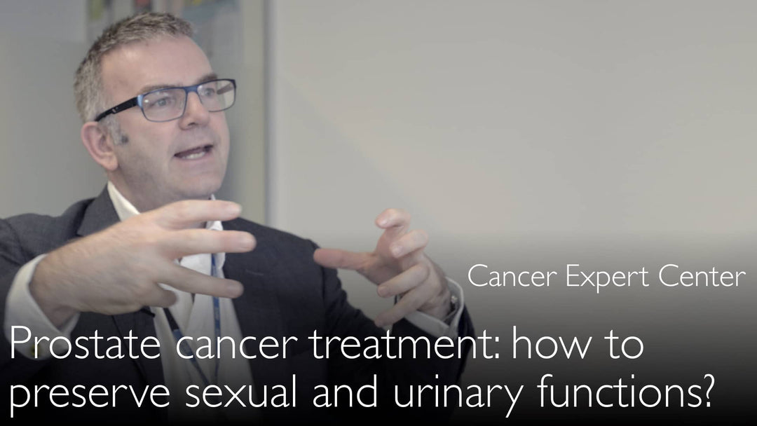 Tratamiento del cáncer de próstata. ¿Cómo preservar la función sexual? Terapia focal para el cáncer de próstata. 8