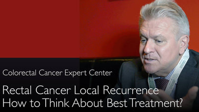 Recurrencia local del cáncer de recto. Opciones de tratamiento. 7