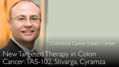TAS-102 (Lonsurf) en cáncer de colon avanzado. El 5-fluorouracilo sigue siendo una quimioterapia eficaz en el cáncer colorrectal.
