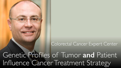 Tratamiento de precisión del cáncer de colon. La genética del tumor y la genética del paciente son inseparables. 6