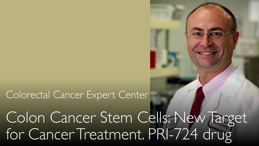 Células madre en el tratamiento del cáncer de colon. Quimioterapia con PRI-724. 7