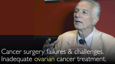 Fracasos y desafíos en la cirugía oncológica. Cáncer de ovario. Eminente cirujano oncológico.