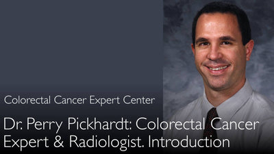 Dr. Perry Pickhardt. Radiólogo especialista en cáncer colorrectal. Biografía 0